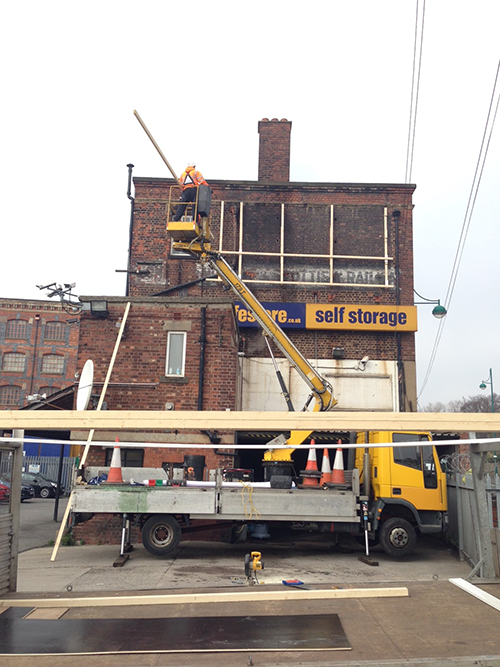 Maintenance for billboards and signage