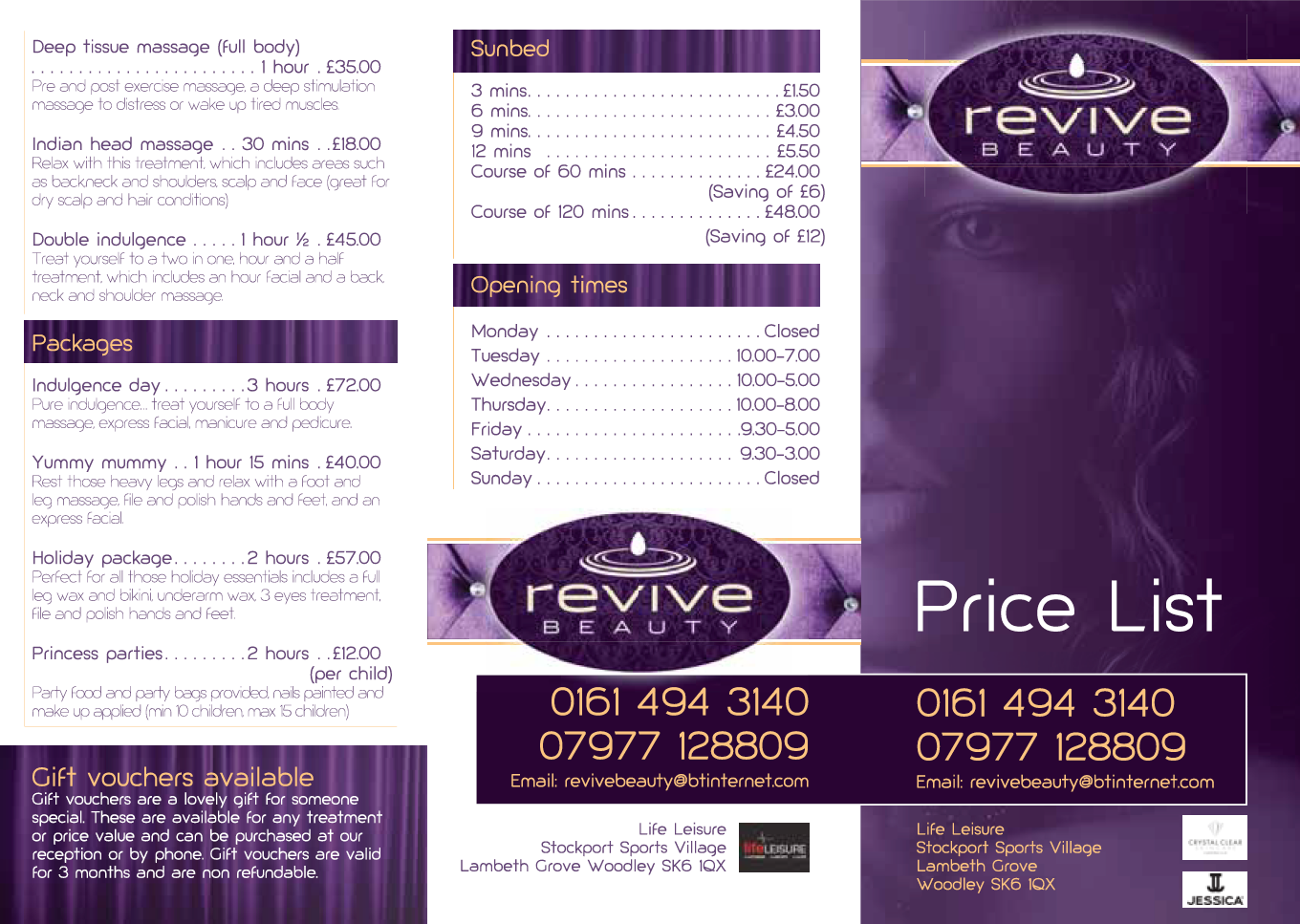 Revive Leaflet