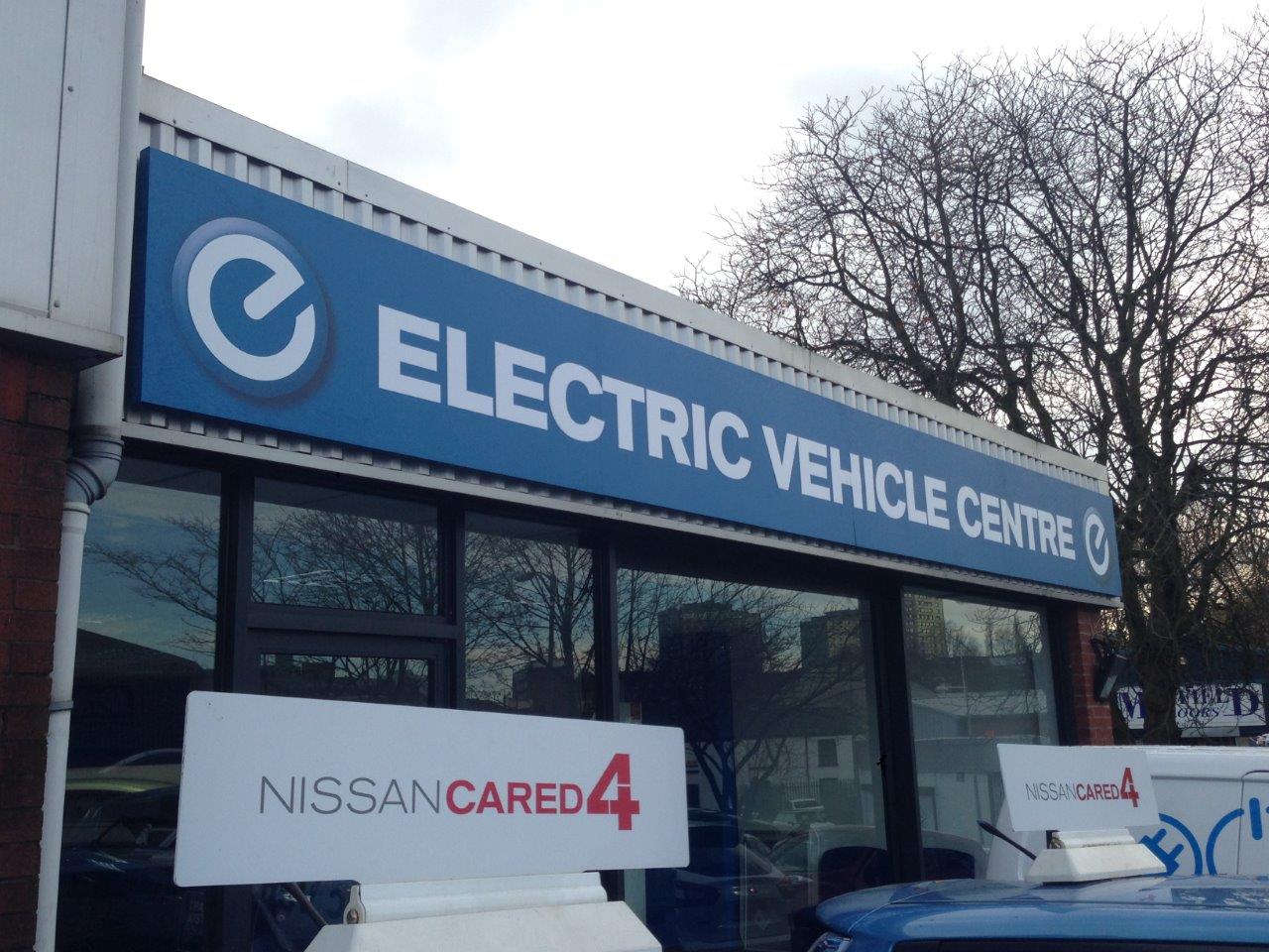 Westway Nissan Electric Vehicle Centre Close-Up